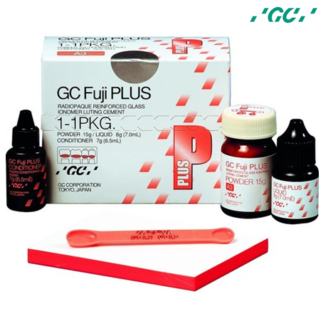 GC Fuji Plus Reinforced Glass Ionomer Luting Cement, Per Pack